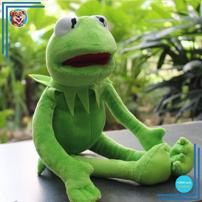 Peluche grenouille Kermit
