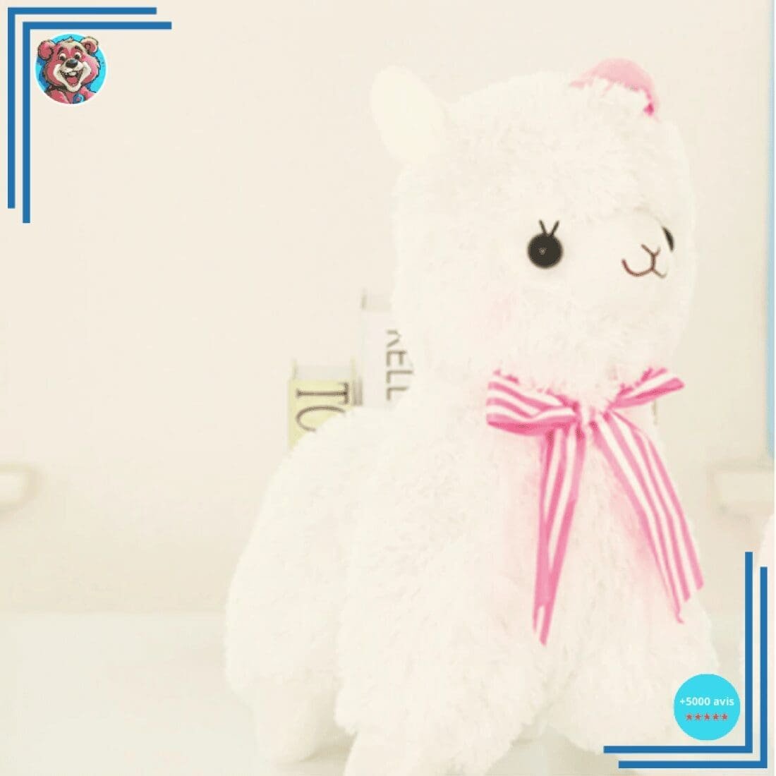 Peluche Madame Lama