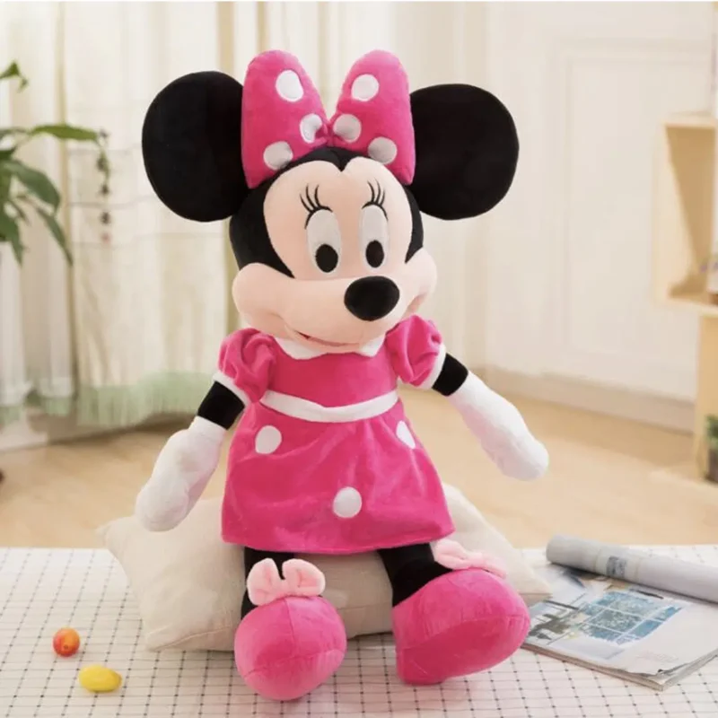 Peluche Minnie Mouse rose