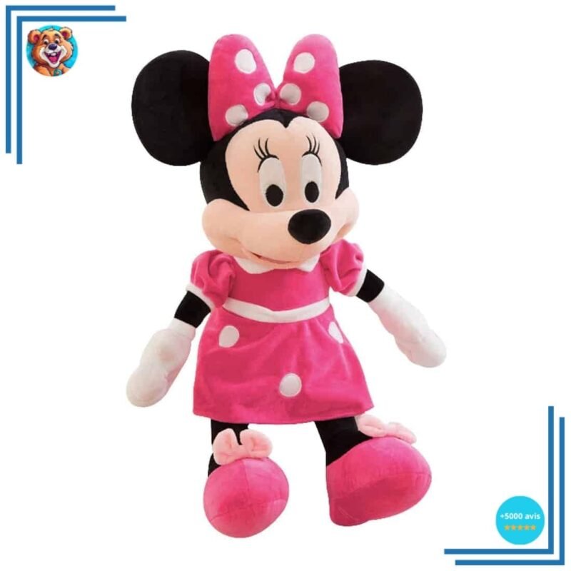 Peluche Minnie Mouse rose – Image 2