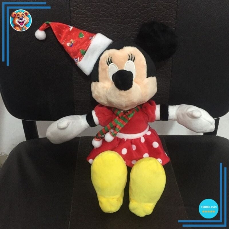 Peluche Minnie Noël – Image 2