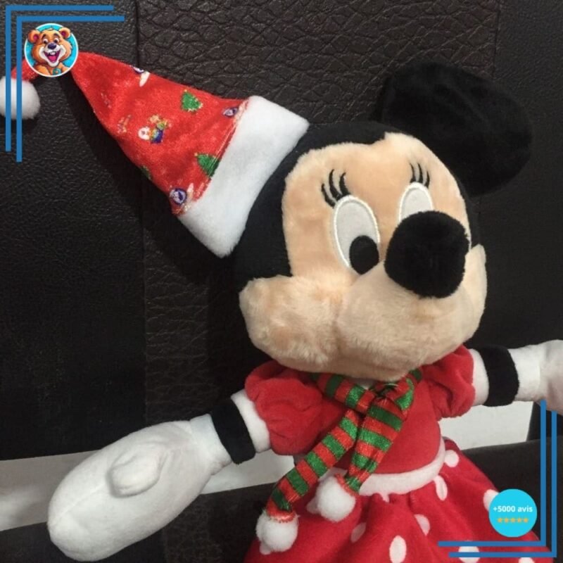 Peluche Minnie Noël – Image 3