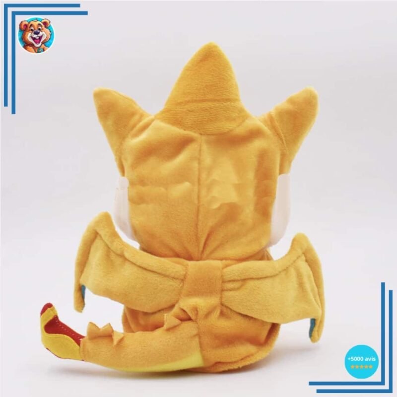 Peluche Pikachu déguisé en Dracaufeu – Image 3