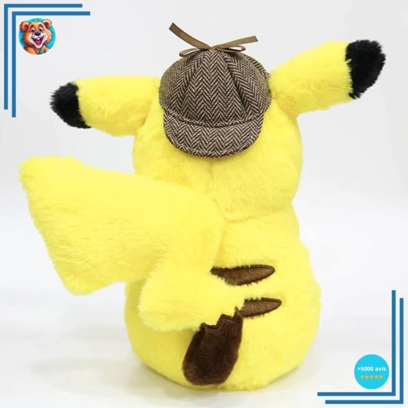 Peluche Pikachu détective – Image 3