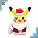 Peluche Pikachu style père noël