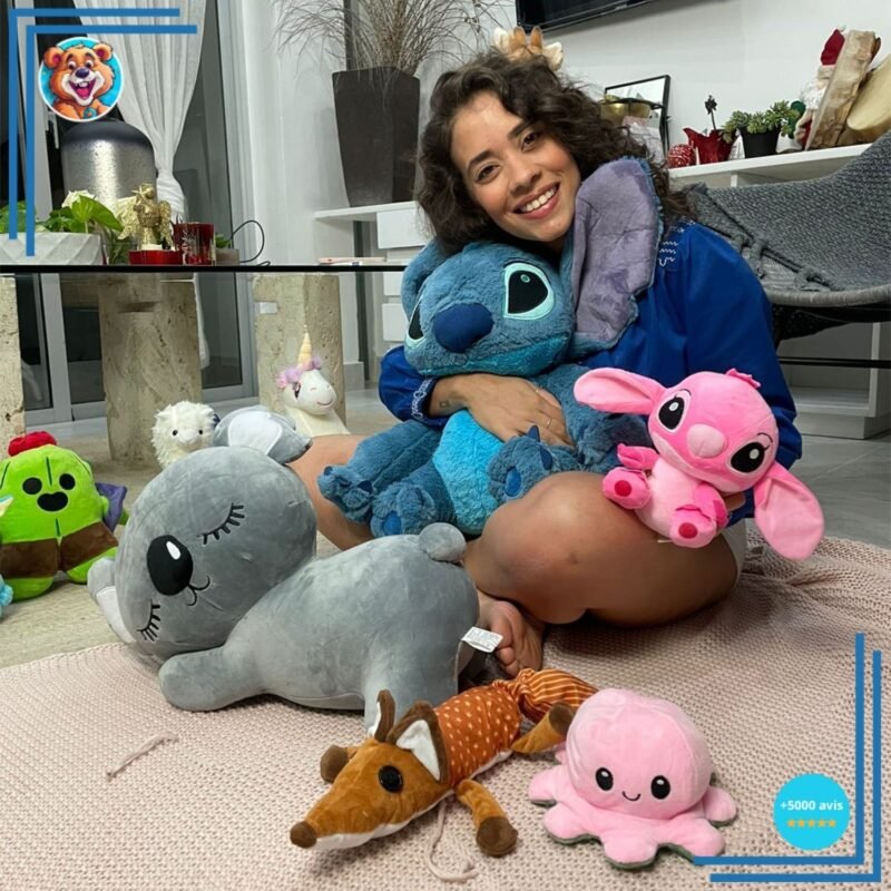 Pack de peluche Stitch tout doux + Angel trop mignon – Image 3