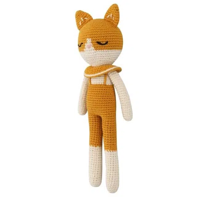 Peluche Tricot chat