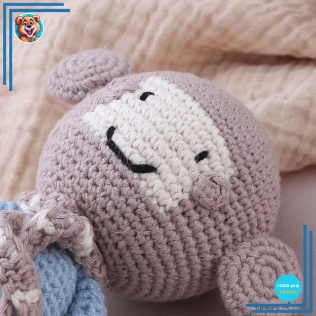 Peluche Tricot singe – Image 2