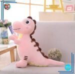 Peluche Tyrannosaurus Rex Rose