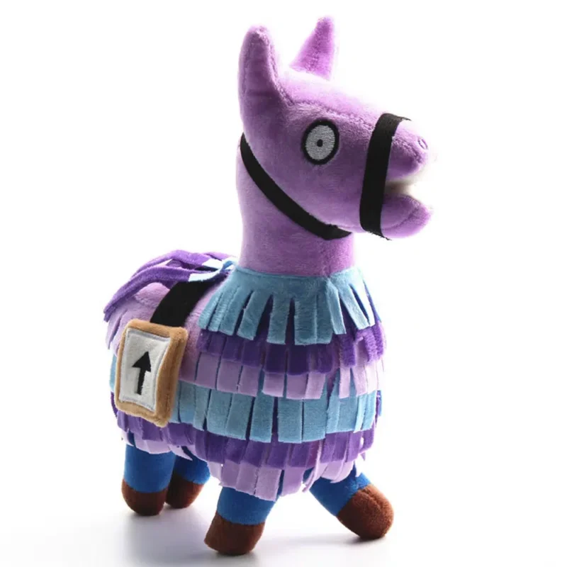 Peluche alpaga Fortnite violet
