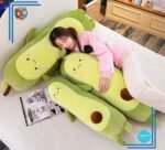 Peluche avocat oreiller décoratif