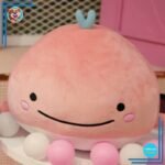 Peluche baleine rose super douce