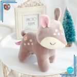 Peluche biche marron