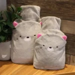 Peluche bouillote chat