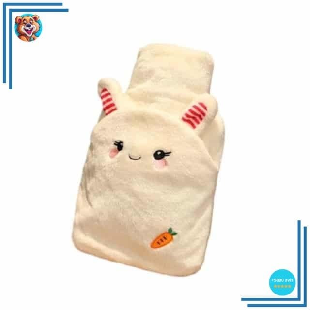 Peluche bouillote lapin avec carrote – Image 2