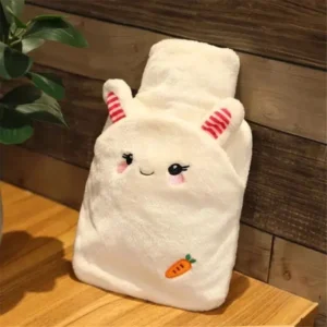 Peluche bouillote lapin avec carrote