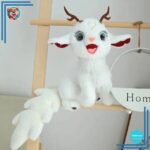Peluche cerf blanc