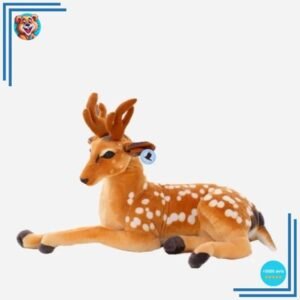 Peluche cerf géant
