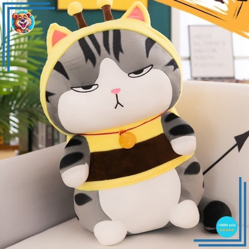 Peluche chat design mignon – Image 2