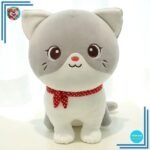 Peluche chaton mignon avec lacet