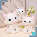 Peluche chaton pour petites filles