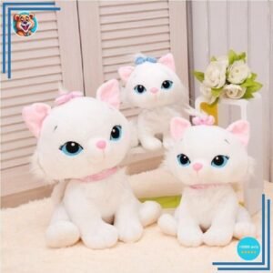 Peluche chaton pour petites filles