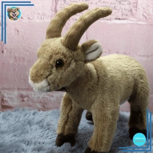 Peluche chèvre de montagne