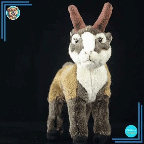 Peluche chèvre de montagne rayé – Image 3