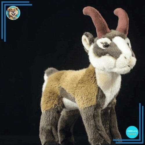 Peluche chèvre de montagne rayé – Image 4