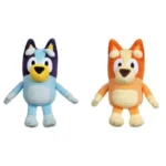 Peluche chien Bluey et Bingo