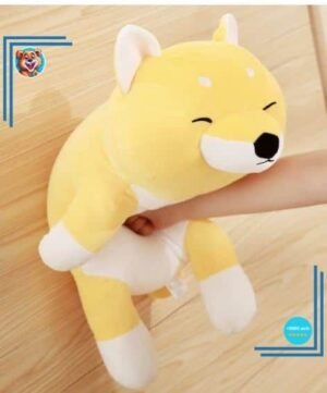 Peluche chien Shiba jaune