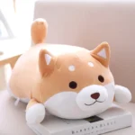 Peluche chien kawaii marron