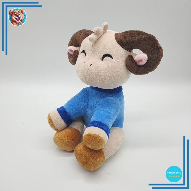 Peluche de chèvre trop mignonne – Image 2