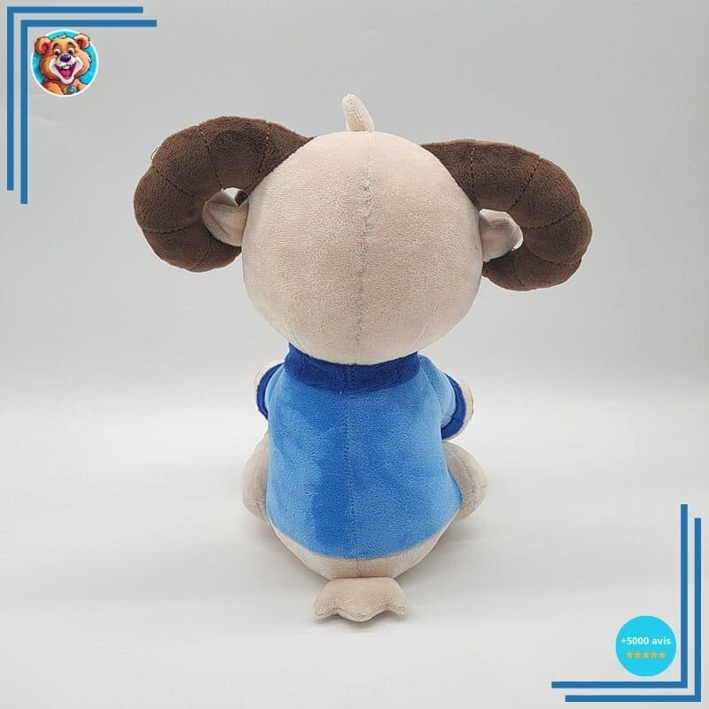 Peluche de chèvre trop mignonne – Image 3