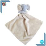 Peluche doudou éléphant beige