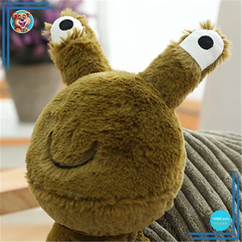 Peluche escargot vert – Image 2