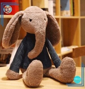Peluche éléphant habillée