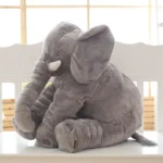 Peluche éléphant oreiller grise