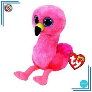 Peluche flamant rose TY