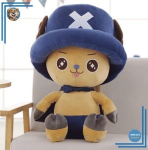 Peluche géante Chopper mignon One Piece bleu