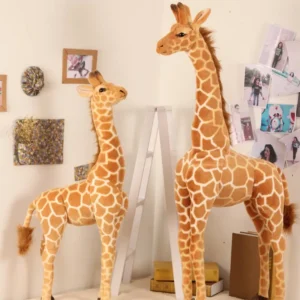 Peluche géante girafe