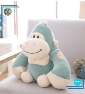 Peluche gorille bleu