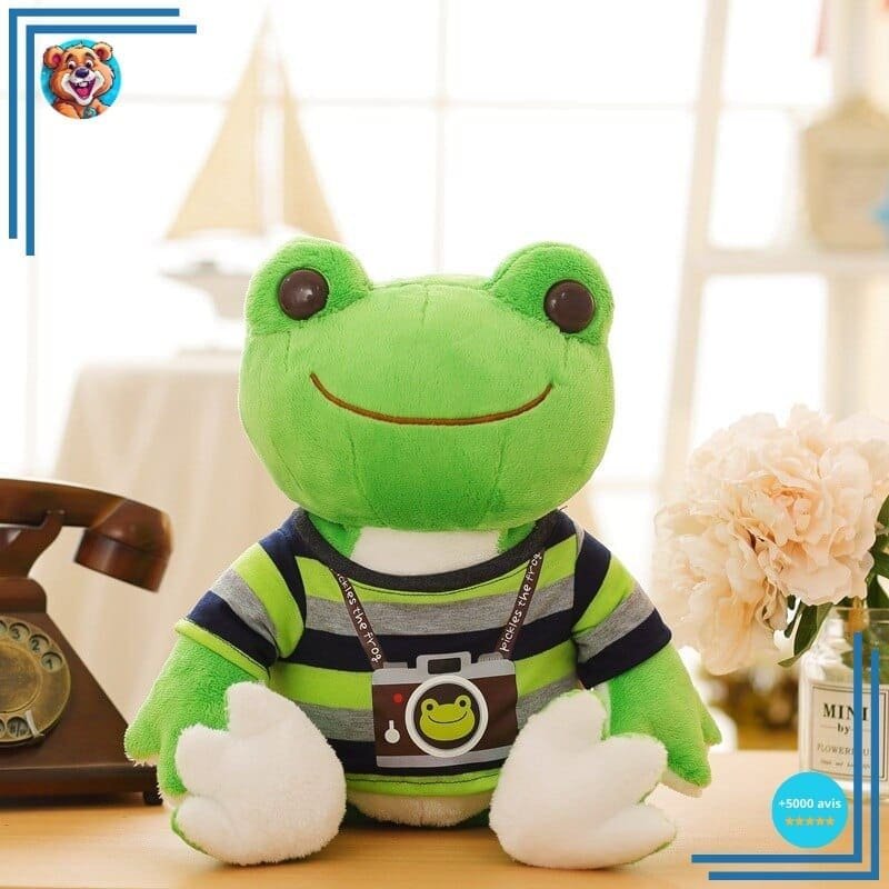 Peluche grenouille photographe – Image 5