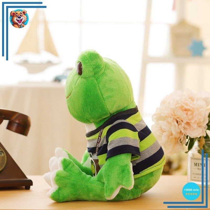 Peluche grenouille photographe – Image 6