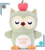 Peluche hibou gris trop mignon