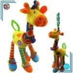 Peluche hochet girafe
