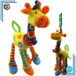 Peluche hochet girafe