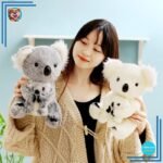 Peluche koala avec bébé