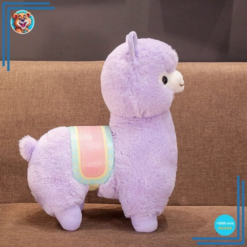 Peluche lama violet – Image 2