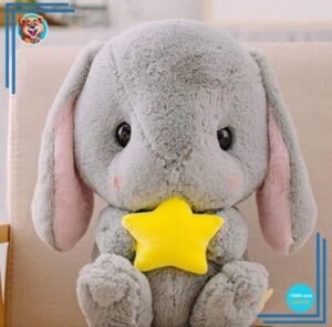 Peluche lapin étoile